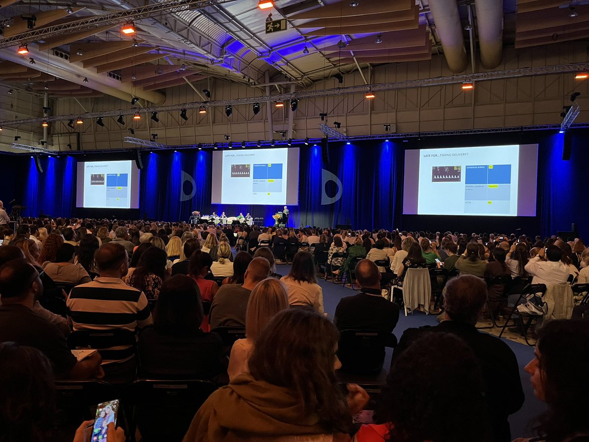 Professor Lees presenting the real world application of many years of research on IUGR/SGA and timing of birth. Check out the new RCOG guideline. obgyn.onlinelibrary.wiley.com/doi/full/10.11… #trufflestudy