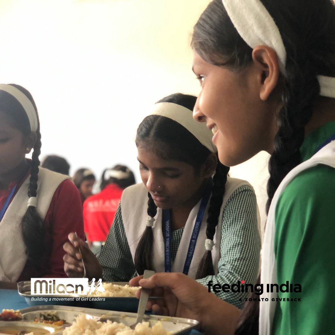 Milaan Foundation (@supportmilaan) on Twitter photo We are incredibly grateful for our partnership with <a href="/FeedingIndia/">Feeding India</a> ! Thanks to their support, girls at Swarachna School receive nutritious meals essential for their growth and development. This has boosted their energy, focus, and overall well-being. We are incredibly grateful for our partnership with <a href="/FeedingIndia/">Feeding India</a> ! Thanks to their support, girls at Swarachna School receive nutritious meals essential for their growth and development. This has boosted their energy, focus, and overall well-being.