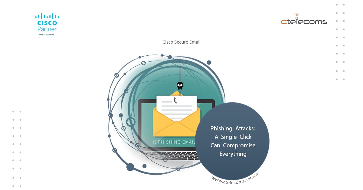 ctelecoms_ksa's tweet image. 🔵 What if one of your employees, stressed and multitasking at work, suddenly clicks on a hidden link inside a phishing email?
Read more here:  👇
 ctelecoms.com.sa/L158/ciscosecu…

#Cisco_partner_KSA #cisco_solutions #cisco_secure_email #cyberattacks #cyberthreats #ctelecoms