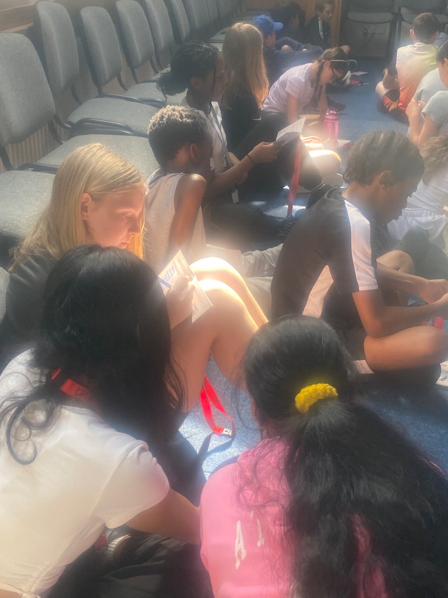 It’s a beautiful sunny day here at The Briars ☀️ We are all ready for a great day to learn about how to be an “Agent of Love”. This started with a group reflection on what makes us special in the likeness of God ❤️