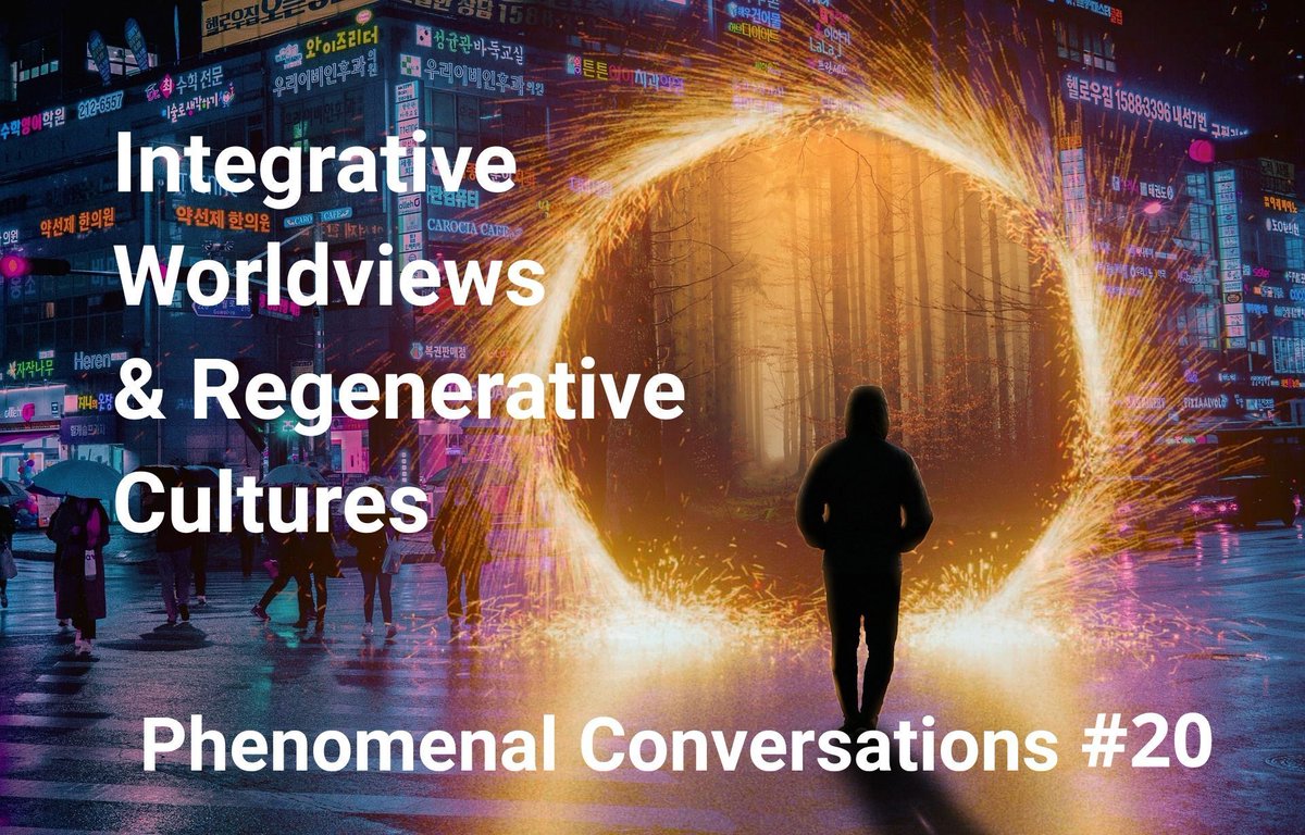 Next Tuesday we explore some the key concepts, ideas and framing of Annick de Witt's approach to worldviews. We also use her innovative stream of consciousness dialogue, methodology to explore this topic 
Tuesday 2 July online from 19.00-21.00 CEST buff.ly/457T2zg