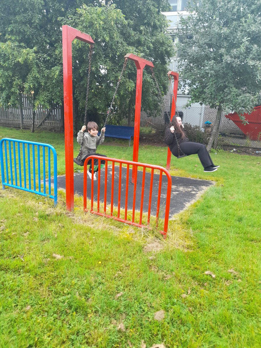 Our Monday group having lots of fun at the park #youngcarers <a href="/EACarers/">East Ayrshire Carers</a>