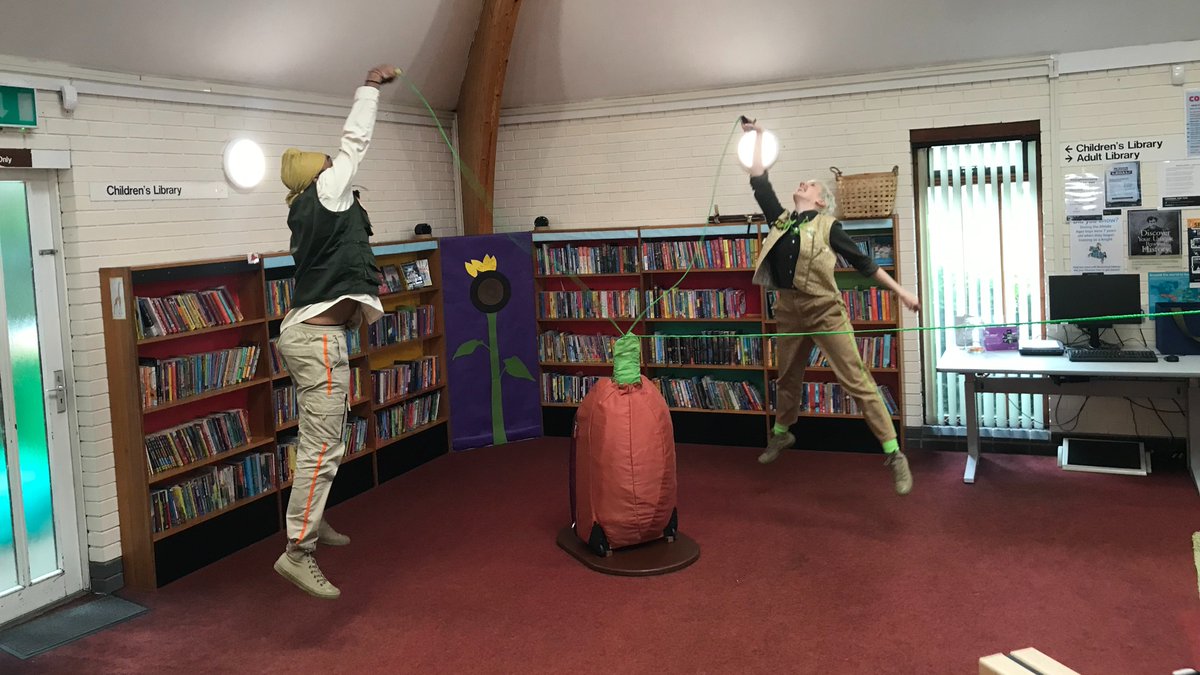 “Very interactive, entertaining, and inspiring. All of our family enjoyed it” (audience feedback)

Tomorrow we’ll be performing SEED at <a href="/Library_Plus/">Northants Libraries</a> Rushden Library (10am) &amp; Irthlingborough Library (2pm). Book your free tickets by visiting the libraries. madebykatiegreen.co.uk/performances/t…
