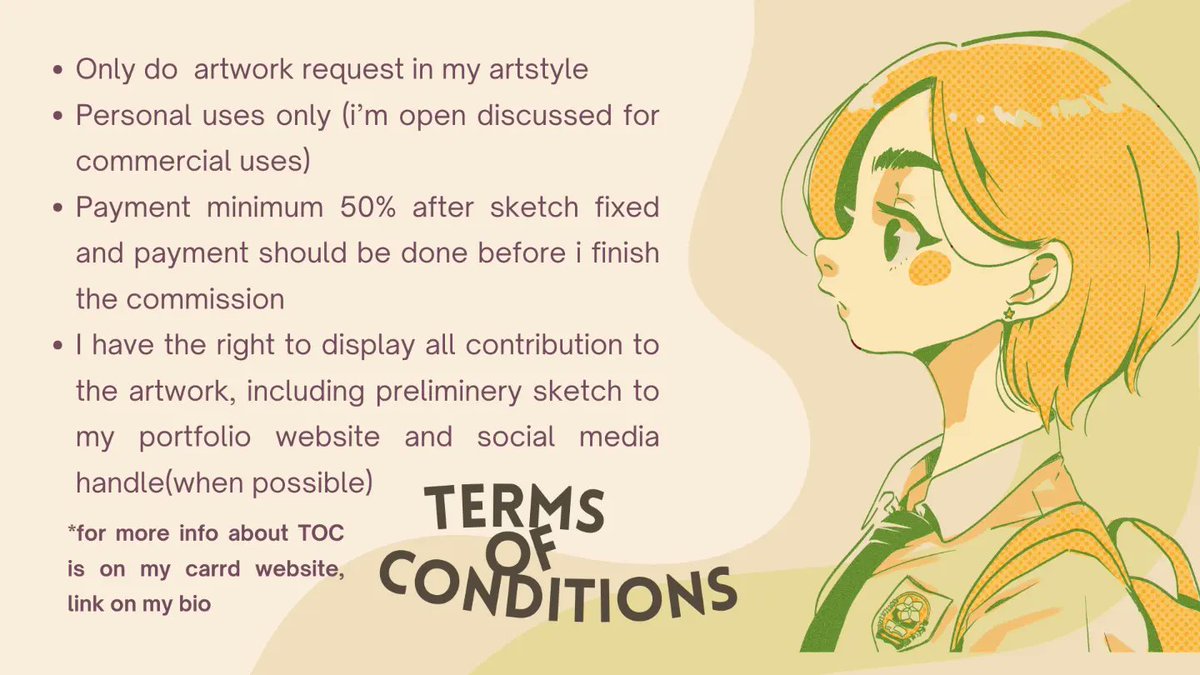 🌟Rts are very appreciated!🌟
Hello-hello! Been a long time not update my commission sheet.

SHIL NOW OPEN COMMISSION!(for local ID🇮🇩 only) if you interested, just drop me message via Dms or email. Thank youu❤️