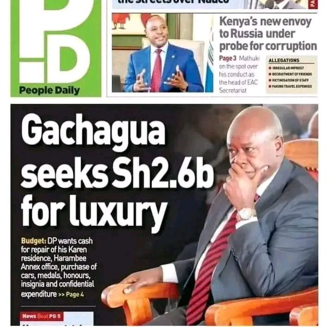 rick_shwifty's tweet photo. @david_itumbi this and the 18 billion spent on travels by your sugar daddy is the reason why we're here #rejectfinancialbill https://t.co/gXjPM4iIRk