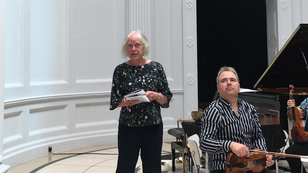 CMCIreland's tweet photo. Dynamic, ethereal &amp; intense - last Sunday's programme for Sundays at Noon @TheHughLane 🎻🎹👏
Music by CMC Composer/performer Bianca Gannon &amp; CMC Composer Jane O'Leary, featuring Galway-based String Quartet #ConTempo
Keep an eye out for this performance on the HLG Youtube 📺 https://t.co/lEpqzNYqH1