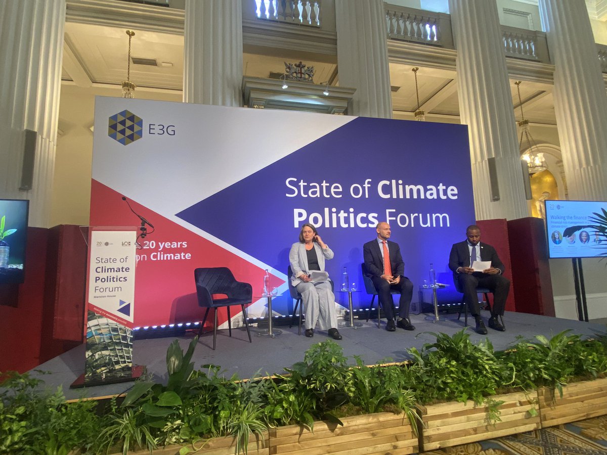 <a href="/Mabeytweet/">Nick Mabey</a> <a href="/climatemorgan/">Jennifer Morgan</a> <a href="/SelwinHart/">Selwin Hart</a> <a href="/e3g/">E3G - Third Generation Environmentalism</a> <a href="/antonioguterres/">António Guterres</a> <a href="/simonstiell/">Simon Stiell</a> <a href="/Gustau_Manez/">Gustau Mañez Gomis</a> <a href="/UNFCCC/">UN Climate Change</a> #WalkingTheFinanceTightRope Panel kicking off ft. <a href="/Verason81/">Tiberius</a> <a href="/AdamaMko/">Adama MARIKO</a> <a href="/bodnarclimate/">Paul Bodnar</a> moderated by @KateLLevick. 

Key question: how do we get the money flowing where it needs to go?