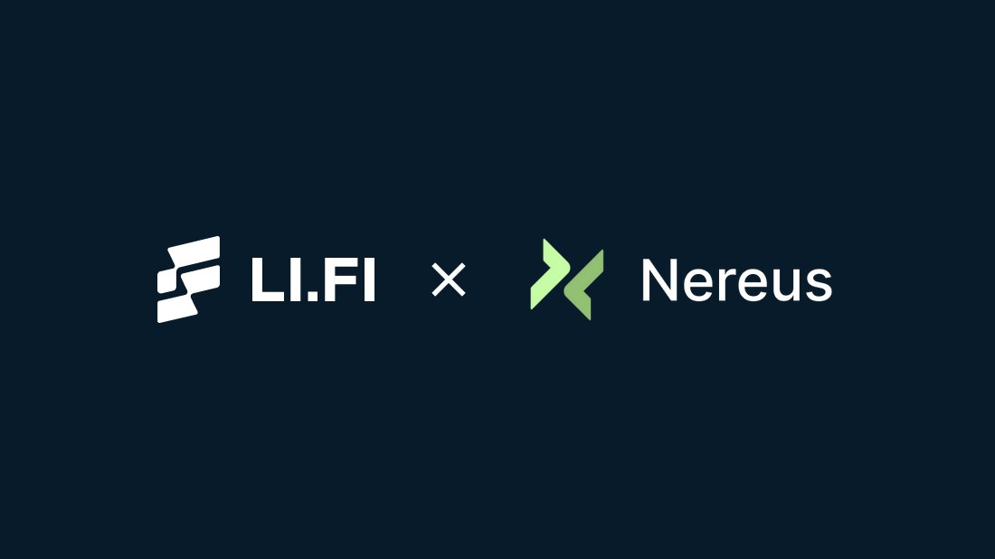 🌉 Want to trade on Nereus with assets from other chains? 💥 Now you can easily bridge them to Polygon using LI.FI! It's secure, efficient, and super easy. 🚀 Trade your favorite assets on #NereusFinance today! 
trade.nereus.finance

#DeFi #CryptoTrading