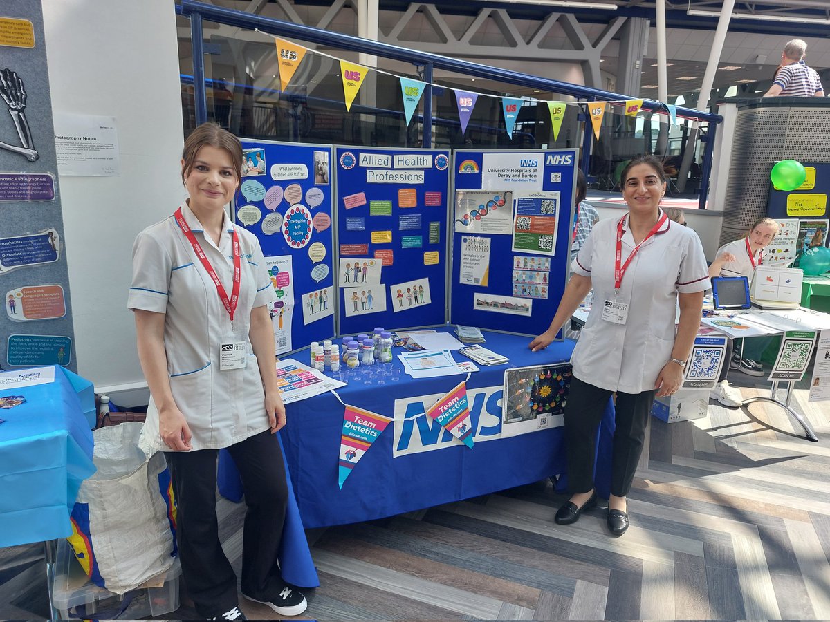 All set for an exciting Healthcare Careers Taster day at Derby University!!