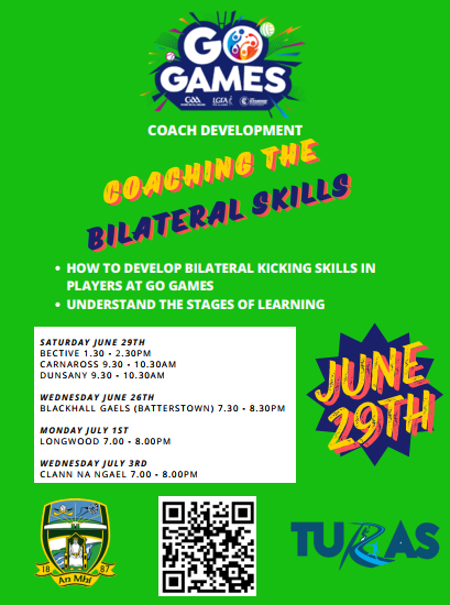 The next installment in our Go Games Coach Development Workshops - sign up forms.office.com/e/Hq0UdYqzsa