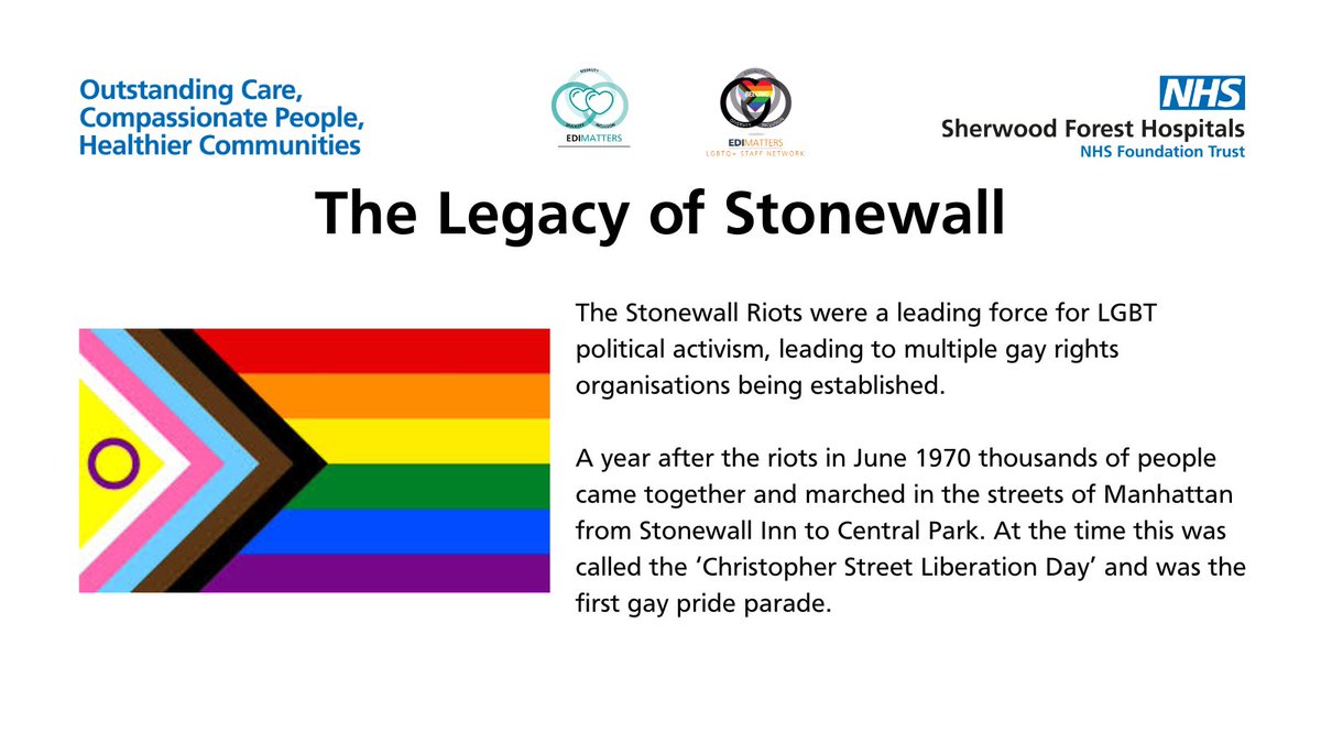 SFH Equality, Diversity, Inclusivity (@equalitysfh) on Twitter photo This June marks National Pride, moving into July; Nottinghamshire Pride Month, we wanted to share a bit about the history of Pride <a href="/SFHFT/">Sherwood Forest Hospitals NHS FT</a> <a href="/SFH_PeopleHR/">People Team at Sherwood Forest Hospitals NHS FT</a> <a href="/MitchspNHS/">Mitchel Speed</a> This June marks National Pride, moving into July; Nottinghamshire Pride Month, we wanted to share a bit about the history of Pride <a href="/SFHFT/">Sherwood Forest Hospitals NHS FT</a> <a href="/SFH_PeopleHR/">People Team at Sherwood Forest Hospitals NHS FT</a> <a href="/MitchspNHS/">Mitchel Speed</a>