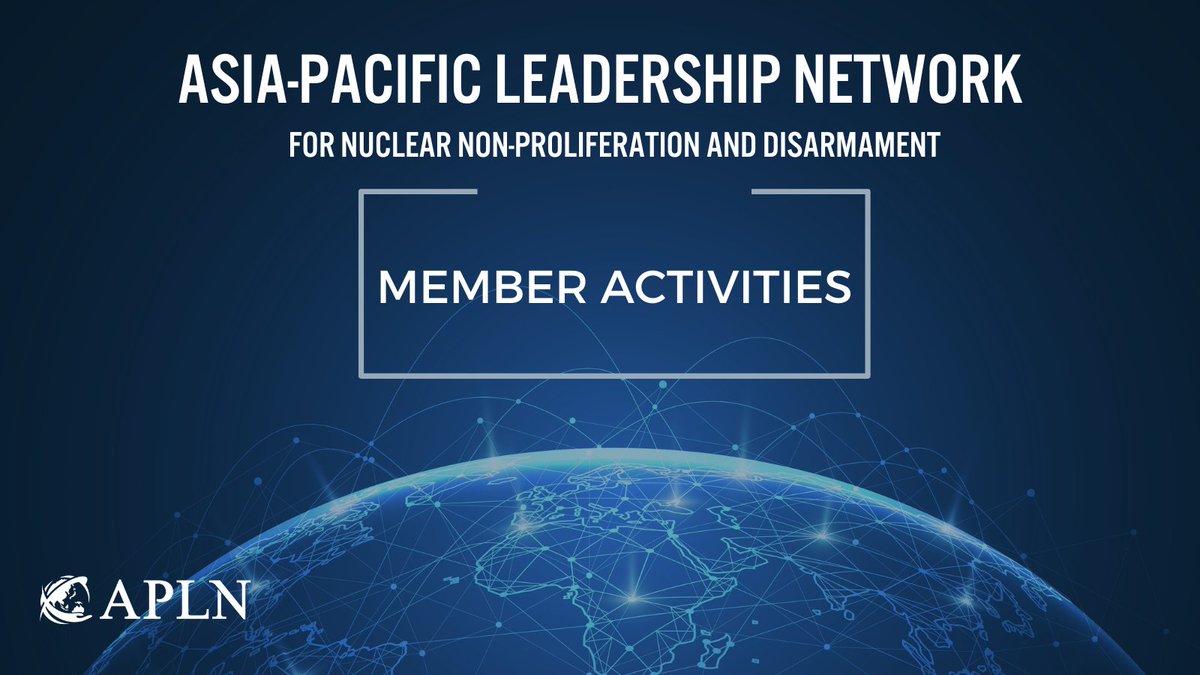 APLNofficial's tweet image. What have APLN members been up to in the past two weeks? #MemberUpdate 🧵