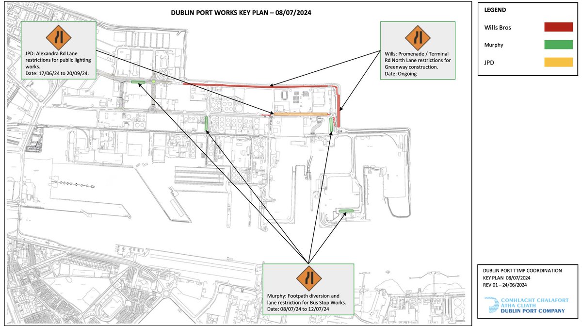 Dublin Port Traffic tweet media