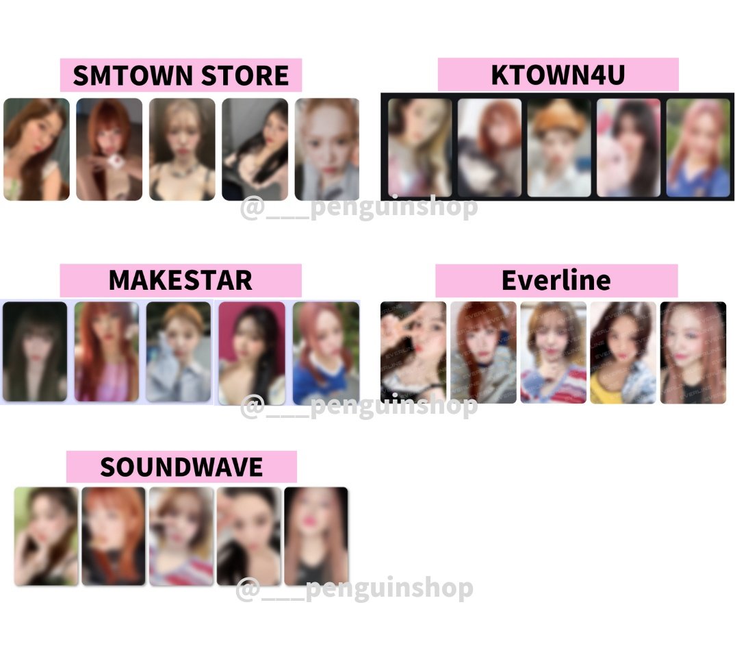 🤍🤍🤍 #RedVelvet [Cosmic] 🤍🤍🤍 【 ラキドロ 店舗特典 】 📍SMTOWN