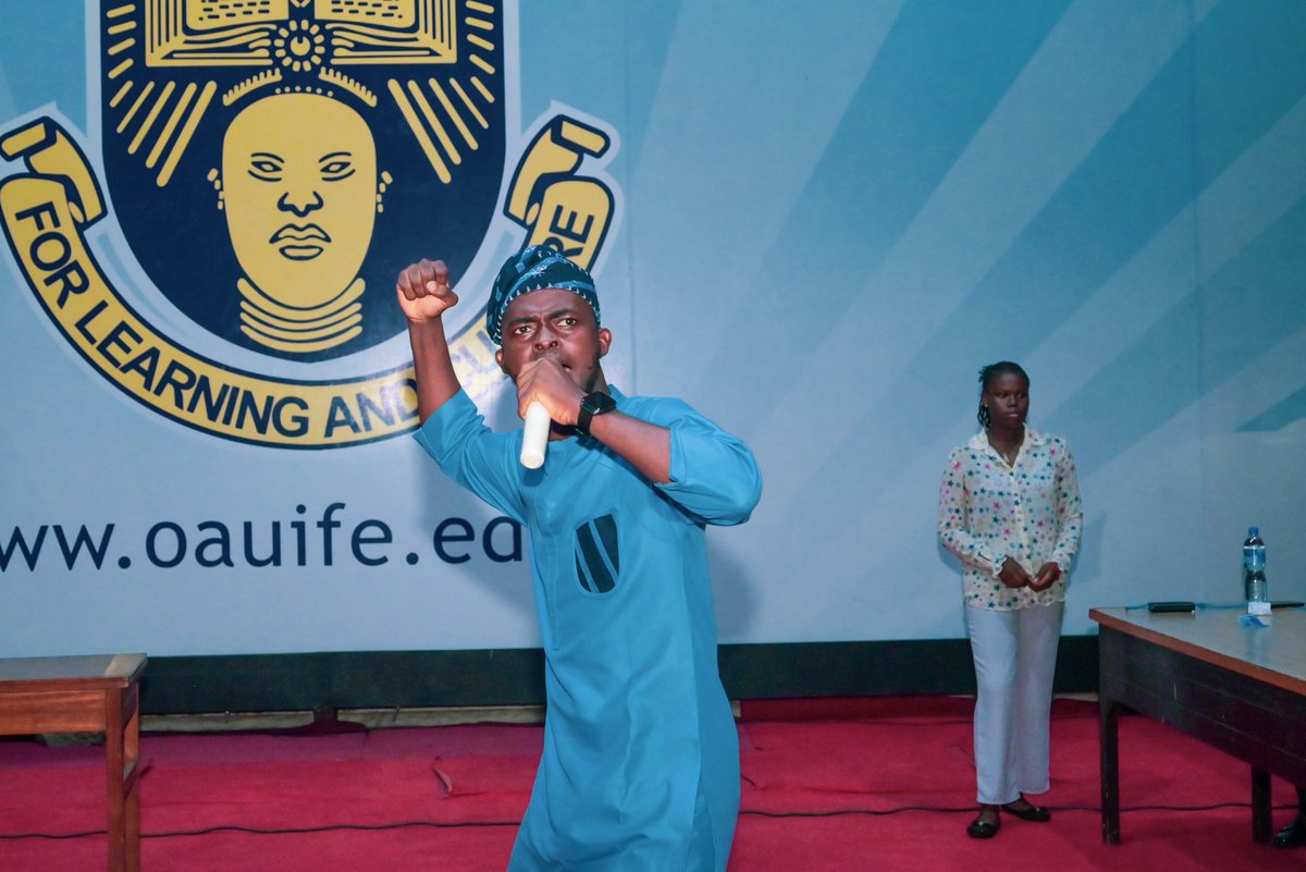 Iamyusolat's tweet image. GREAT IFE ✊
There was an energetic experience at the debate yesterday.
Yusuf Toheeb Olayiwola (Yusolat) delivered 100%.
We go again 3pm today for the debate.