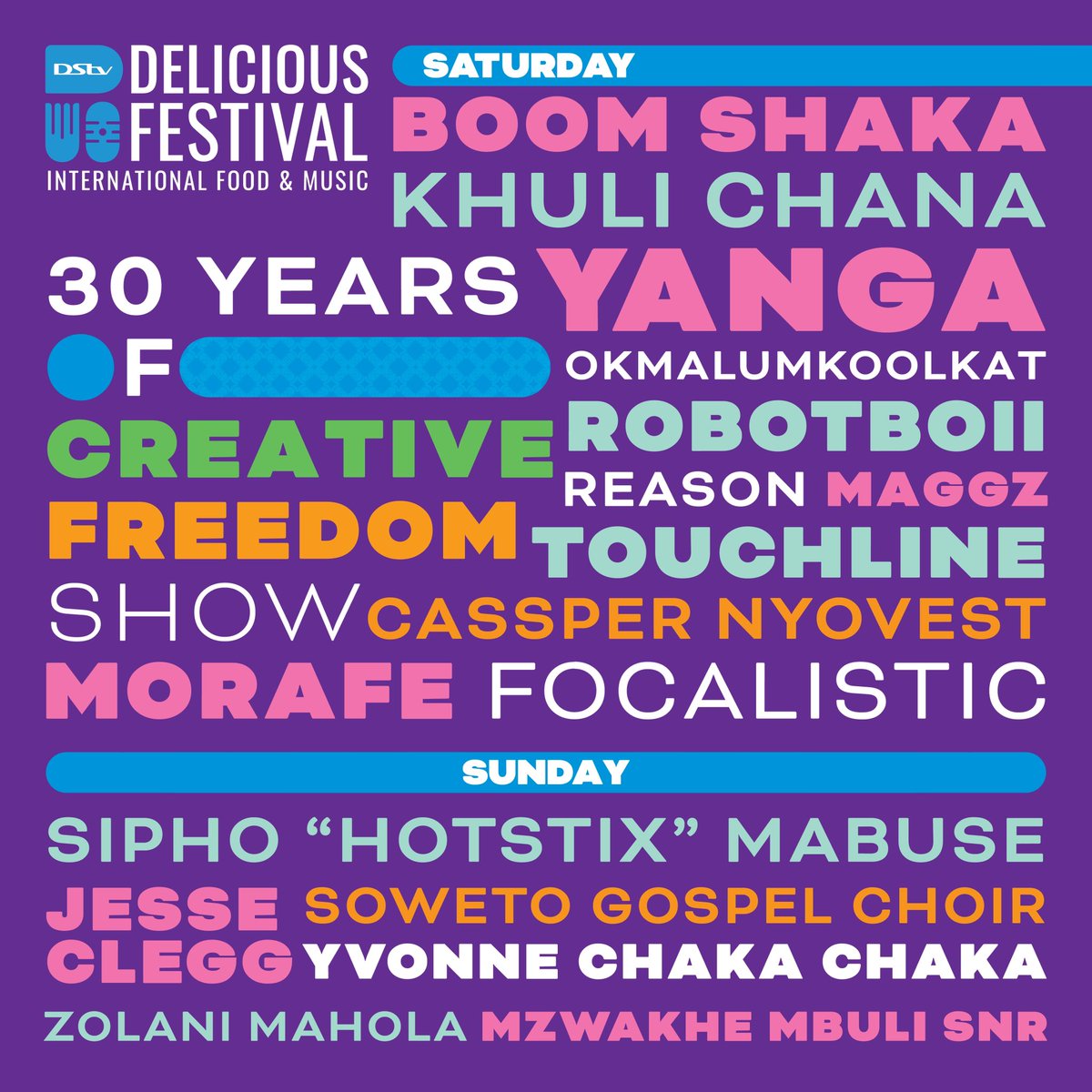 LadyKuda's tweet photo. Global Icons Janet Jackson &amp; Jill Scott to join local artists in celebrating 30 years of SA’s creative freedom at DStv Delicious Festival

Ticket sales now open here https://t.co/Ie5E74jL4n

 @DeliciousFestSA #DStvDeliciousFestival2024 @JanetJackson @Sjava_atm https://t.co/VzklEx1csd