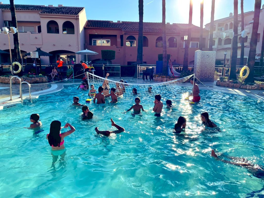 Family Day at #LosAmigosBeachCub Team Members having fun with our little ones. Pool side movie, games and fun! #StaffAppreciation #Summer #OneTeam