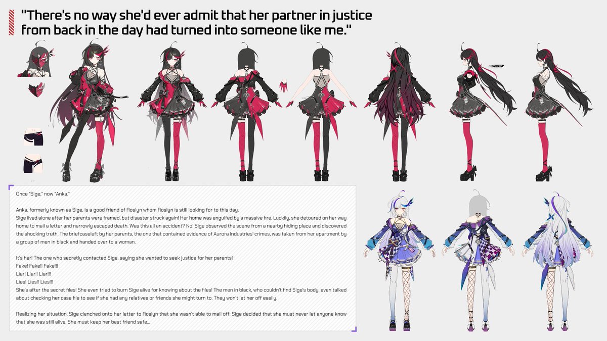 ToF_EN_Official's tweet image. Formerly Sige, Roslyn's most cherished friend, now under the alias Anka, is also the elusive criminal ACE deliberately avoiding Roslyn.

Will she embrace the arrival of justice and reunite with Roslyn?

#Anka🎭🎀