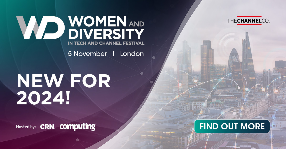 📢 BIG NEWS!

We have expanded the focus of the Women in Tech Festival to include more diversity topics. With this, we have a new name - the Women and Diversity in Tech and Channel Festival. Find out more here: bit.ly/4booeLT