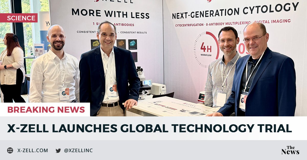 X-ZELL (@xzellinc) on Twitter photo BREAKING – To celebrate the 45th anniversary of the European Congress of Cytology, we have just launched our first Global Technology Trial. More information via the link below or at the <a href="/XZELLInc/">X-ZELL</a> booth at Kongresshalle Leipzig between 24-26 June! #ECC24 
lnkd.in/en4qeJwA BREAKING – To celebrate the 45th anniversary of the European Congress of Cytology, we have just launched our first Global Technology Trial. More information via the link below or at the <a href="/XZELLInc/">X-ZELL</a> booth at Kongresshalle Leipzig between 24-26 June! #ECC24 
lnkd.in/en4qeJwA