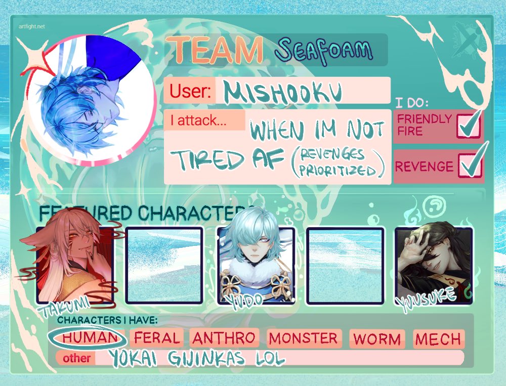 Artfight again this year ^^

artfight.net/~Mishooku