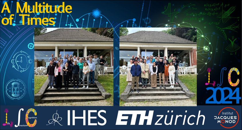 ✨✨✨LSC2024: "A Multitude of Times" was a great success! 
🙏🙏🙏 Many thanks to speakers, organizers, attendees and all people behind the scenes!
📣Stay tuned to find out about the topic and speakers for next year by signing up to our mailing list:
📬 listes.math.cnrs.fr/wws/subscribe/…