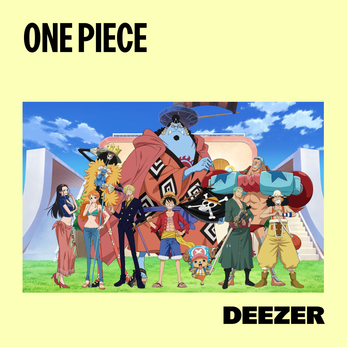 Les fans de One Piece on vous parle 📢
La playlist avec les sons de la bande originale est enfin dispo sur Deezer 🏴‍☠️ 

Écoute ça ici : DeezerFR.lnk.to/OnePiecePL