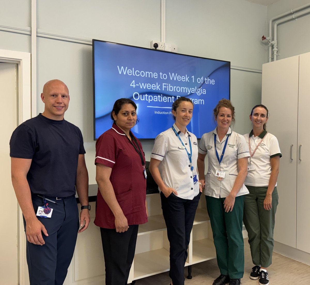 Peamount Healthcare (@peamount_health) on Twitter photo A successful opening of Peamount Healthcare's new Rheumatic and Musculoskeletal Disease Outpatient Service. OT, Physiotherapy and our Advanced Nurse Practitioner welcomed individuals living with Fibromyalgia to a 4 week program @DMHospitalGroup @HSECHO& @HSElive <a href="/Arthritisie/">Arthritis Ireland</a> A successful opening of Peamount Healthcare's new Rheumatic and Musculoskeletal Disease Outpatient Service. OT, Physiotherapy and our Advanced Nurse Practitioner welcomed individuals living with Fibromyalgia to a 4 week program @DMHospitalGroup @HSECHO& @HSElive <a href="/Arthritisie/">Arthritis Ireland</a>