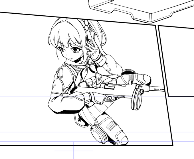 初描きだからイマイチ似てない気がする
次のページのサキもミヤコに書き換えなきゃ… 