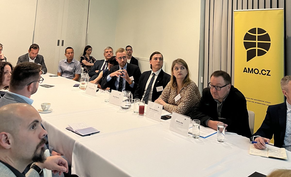 Our analyst Rudolf Berkes spoke at the Czech Eastern Policy conference in Prague,hosted by <a href="/AMO_cz/">AMO</a> &amp; <a href="/AdaptInstitute/">Adapt Institute</a>, on how the HUN government sought to influence the outcome of the '23 Slovak parliamentary elections. The panel included a joint study by Adapt Institute, AMO &amp; PC