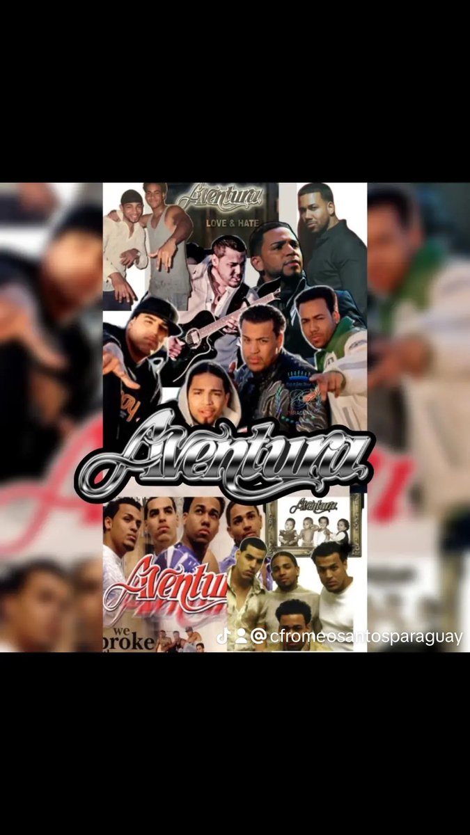 Tu grupo favorito 🎶🎶<a href="/aventura/">Aventura</a>