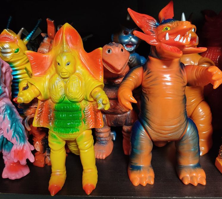 当時物アイアンと復刻ガボラ
アイアン安いんでつい買ってしまいました😅
ピンクガボラを手放してまたガボラが欲しくなって
でも茶成型は嫌いなんで🍊色を