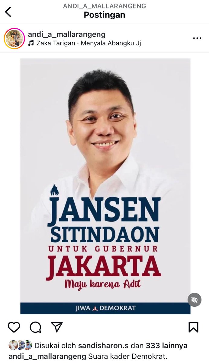 Yth rekan2 media twit ini sekaligus jawabanku kpd teman2 yg bertanya terkait postingan Sekretaris Majelis Tinggi kami bang AM hari ini. Yg sesuai AD/ART memang Majelis yg menentukan sikap partai terkait pilkada Gubernur. Hal yg sama juga sdh kutulis di IG.

Sehat utk kita semua🙏