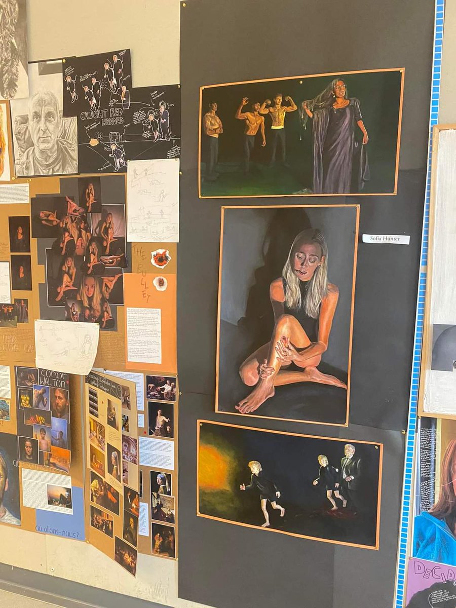 The Art Department end of year exhibition was a great success with the celebration of the amazing GCSE and A Level artwork.