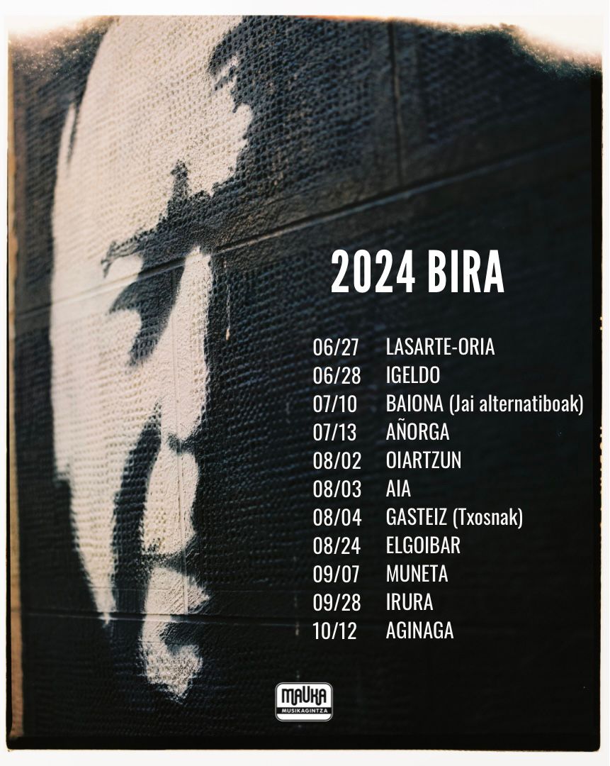 2024 BIRA

Udara iritxi da eta honekin kontzertuak ere. Hementxe dituzue uda hontan bixitatuko ditugun herrietako batzuk. Nun ikusiko gea??? ☀️☀️☀️

📷: ixxa Produkzioak