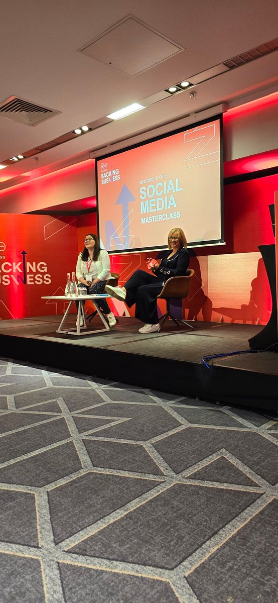 Virgin Media #BackingBusiness #SocialMediaMasterclass event at <a href="/CrokePark/">Croke Park</a> today!