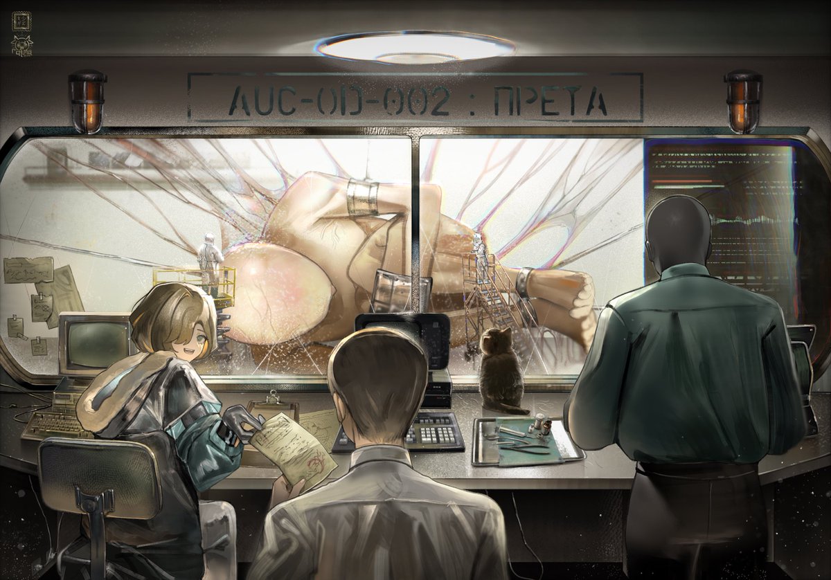 Maruma_Gozu's tweet image. I want to create tag for my OC lore so everyone can find it more easier(?)
#AberrationUnderControl
#AUC