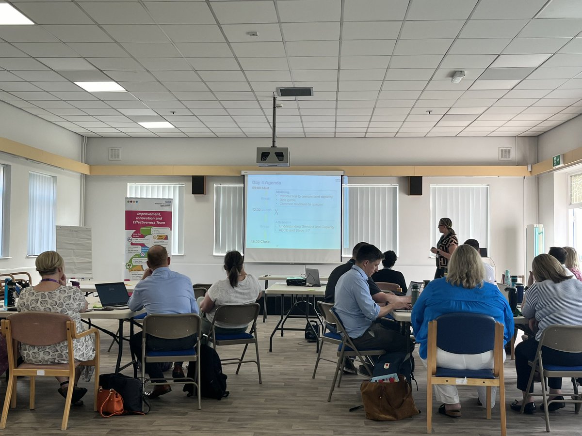 Day 4 is underway for our GMs QSIR cohort. 
Its demand and capacity day and not sure if the heat in the room is from the warm weather or from the brains working to full capacity (pun intended 😉)