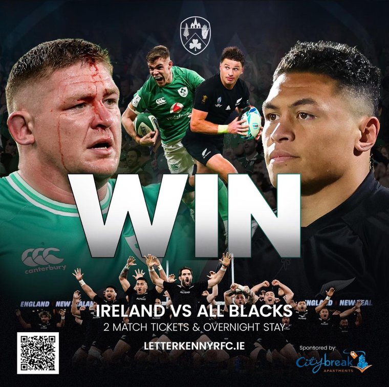 WIN two tickets to Ireland vs New Zealand #Pitchero
letterkennyrfc.ie/news/win-two-t…