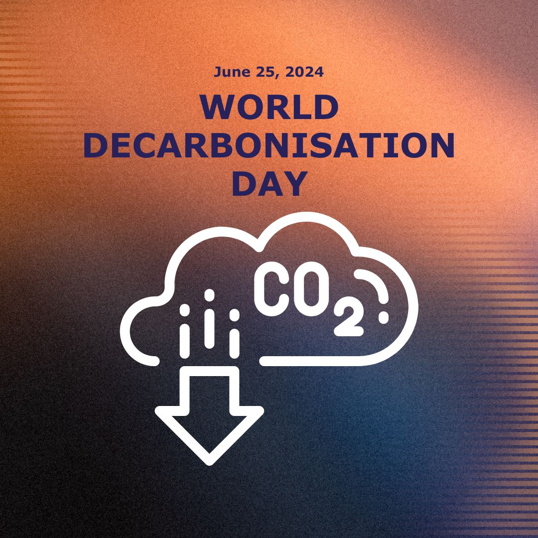#WorldDecarbonisationDay
Today, we raise awareness about carbon emissions reductions in an effort to combat climate change. Decarbonisation is crucial for protecting our planet and ensuring a sustainable future for generations to come.