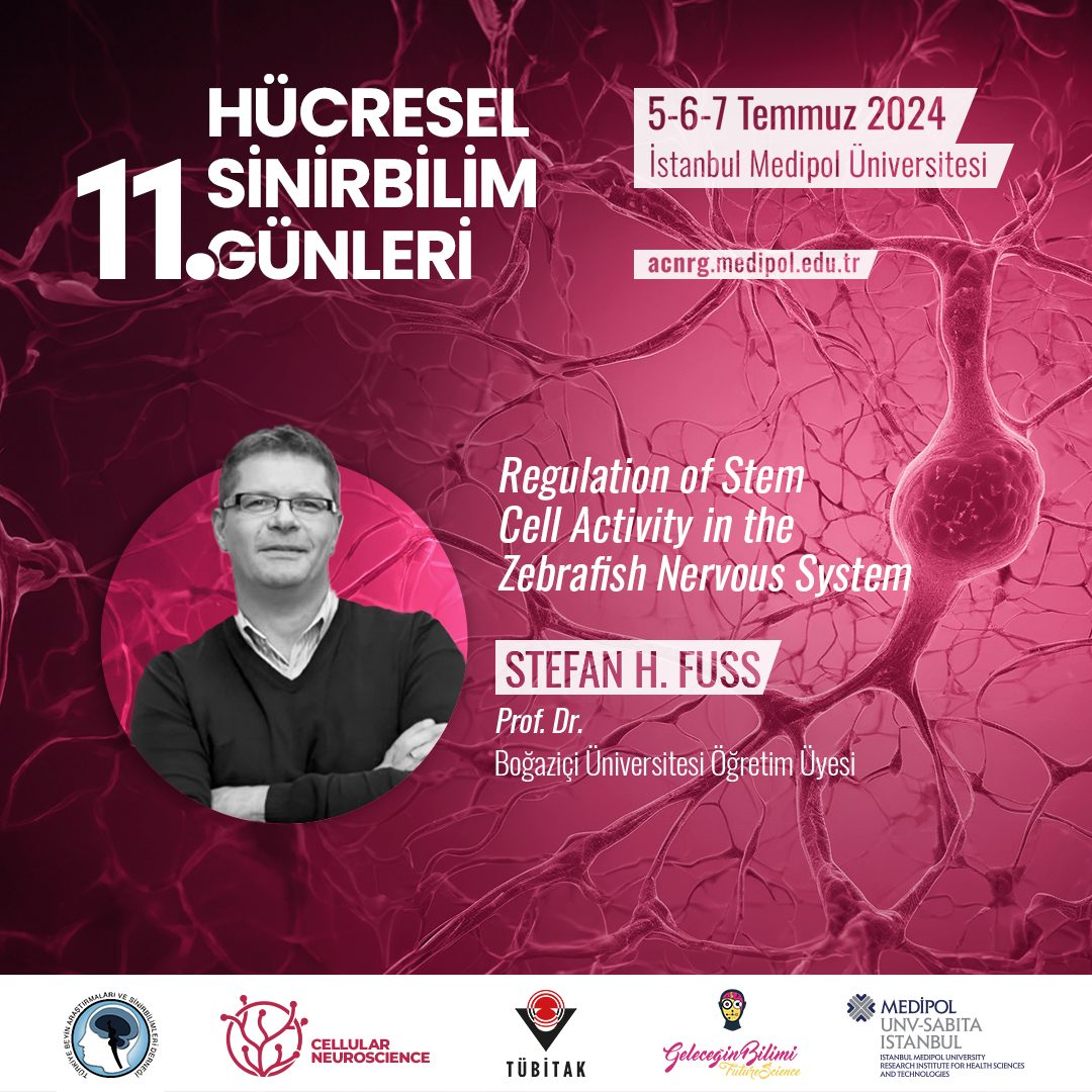 CellularNeuro_'s tweet photo. Boğaziçi Üniversitesi'nden Prof. Dr. Stefan H. Fuss, 11. Hücresel Sinirbilim Günleri'nde bizlerle...  

https://t.co/XXSpxwCA0d

#Sinirbilim #BilimEtkinliği #HücreselSinirbilimGünleri #MedipolÜniversitesi https://t.co/Zss3E4mwUT