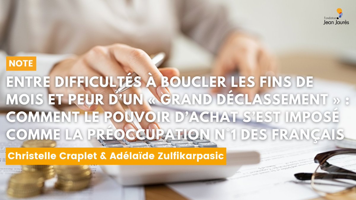 Fondation Jean-Jaurès (@j_jaures) on Twitter photo 📝🛒 Quand et comment le sujet du pouvoir d’achat s’est-il imposé comme une priorité du débat politique ?
<a href="/AZulfikarpasic/">Adélaïde Z</a> et <a href="/CCraplet/">Christelle Craplet</a> analysent la montée en puissance de cette thématique et l’impact qu’elle pourrait avoir sur le scrutin à venir.
jean-jaures.org/publication/en… 📝🛒 Quand et comment le sujet du pouvoir d’achat s’est-il imposé comme une priorité du débat politique ?
<a href="/AZulfikarpasic/">Adélaïde Z</a> et <a href="/CCraplet/">Christelle Craplet</a> analysent la montée en puissance de cette thématique et l’impact qu’elle pourrait avoir sur le scrutin à venir.
jean-jaures.org/publication/en…