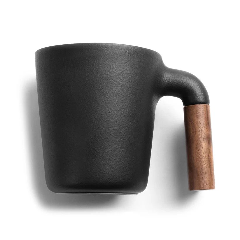 HMM PROJECT MUGR Handmade by Taiwanese and Chinese artisans out of ceramic, this mug is finished with a wooden handle. buff.ly/3VHcVc7 #hmm buff.ly/3xn9Xl1 #coffeemachinescoffee #gear