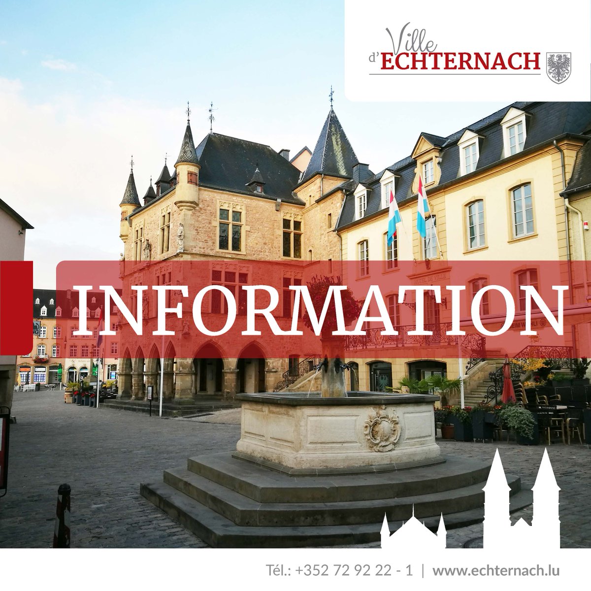 Une excavatrice ayant endommagé un câble électrique sur un chantier, plusieurs parties d'Echternach sont actuellement privées d'électricité. Creos s'efforce de remédier au problème.