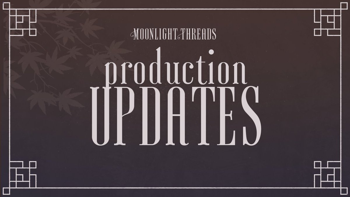 Moonlight Threads Zine | COMPLETE tweet media