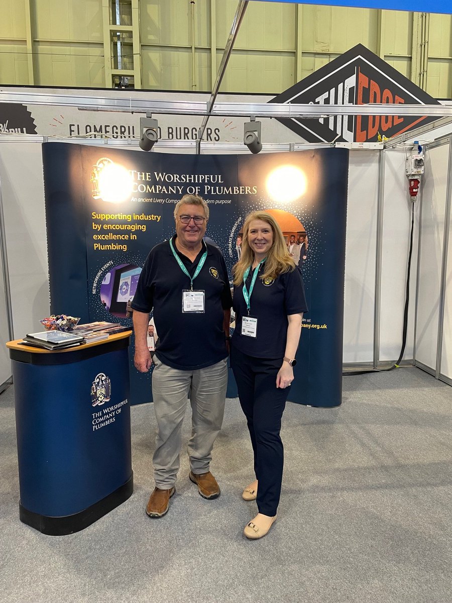 Kevin and Julie ready at #InstallerSHOW - visit us on stand 5H61c!