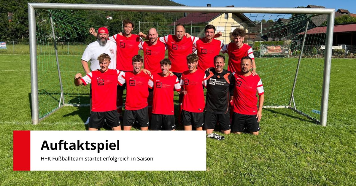 H+K Mannschaft erfolgreich in Fußballsaison gestartet! ⚽ Zu Gast auf dem Sportfest in Hettigenbeuern siegte unsere Mannschaft gegen die Firma Perga GmbH aus Altheim #fußball #firmenturnier #hettigenbeuern #Sportfest