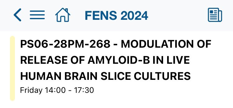 I haven’t advertised my poster yet but I’ll be presenting at #FENS2024 on Friday 2-5:30pm, presenting work from our preprint biorxiv.org/content/10.110… showing characterisation of our human brain slice cultures and the impact of amyloid-b manipulation in these. Come chat! 🧠✌🏽