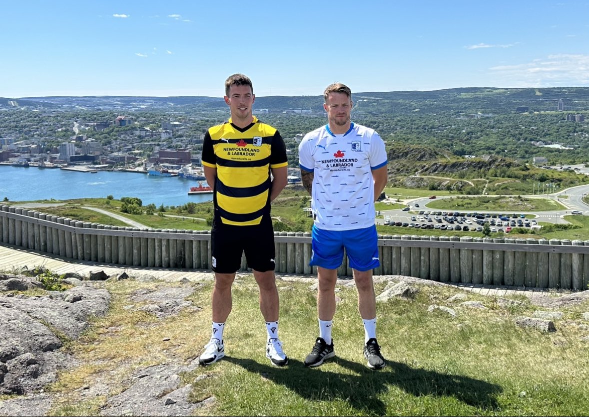 BarrowAFC's tweet photo. What a beautiful place. 🗻

A huge thank you to everyone In Newfoundland and Labrador who made this such a special trip for us. 🤝

#WeAreBarrow https://t.co/9VToLAwtM9