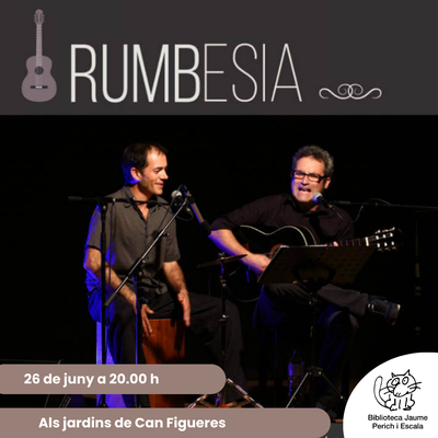 BibliosMaresme's tweet photo. Dins les activitats del #FestivalMultipolar demà dimecres pots gaudir del recital de poesia fusionat amb rumba "Rumbesia" a càrrec de Jose Panzano a la Biblioteca de Premià de Dalt @BibJaumePerich 🔗https://t.co/AEbBm32RwU #BibliosMaresme 📆 Dimecres 25 de juny a les 20 h https://t.co/JPOCGrJNrj